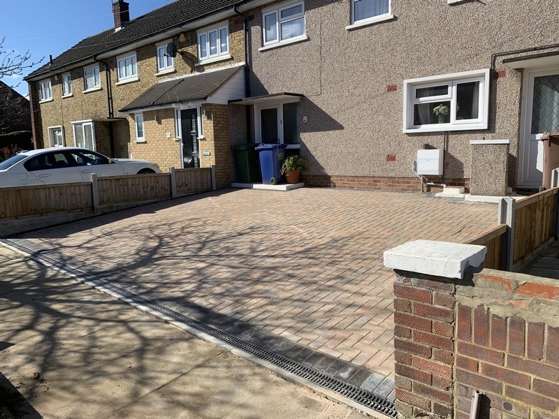 block paved driveway grays marshalls standard block paving 23