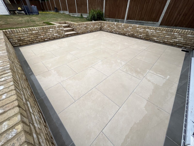 essex vennetion beige patio grey border stock brick wall 35