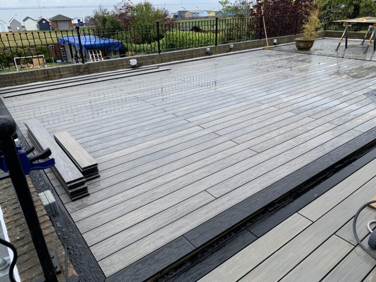 thorpe bay landscaping premium fencing patio composite decking 158