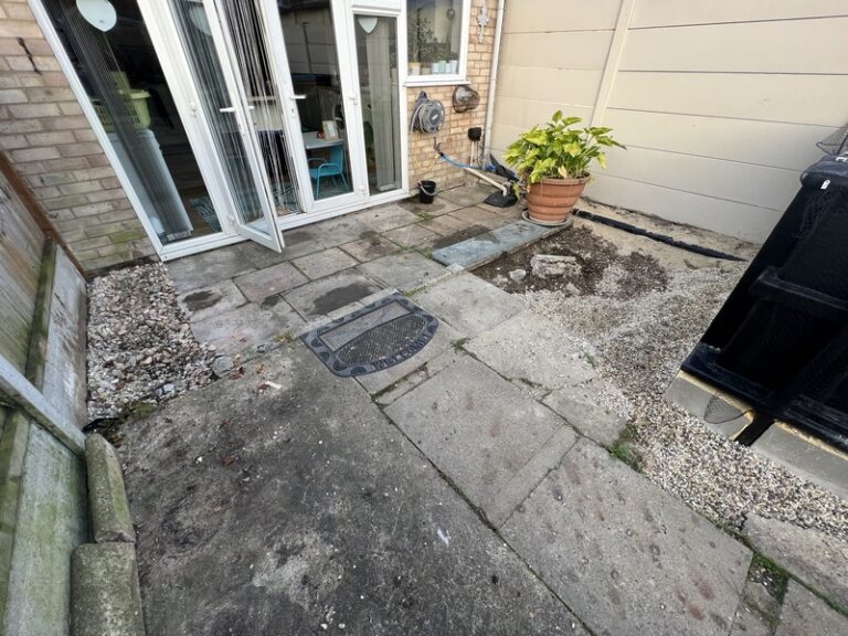 bradstone tatra porcelain patio dark grey border 02