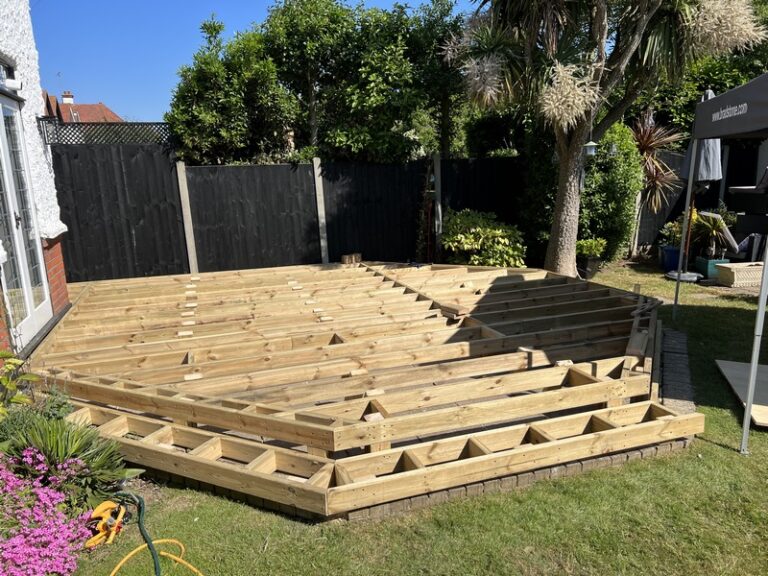 composite descking project brentwood essex 7