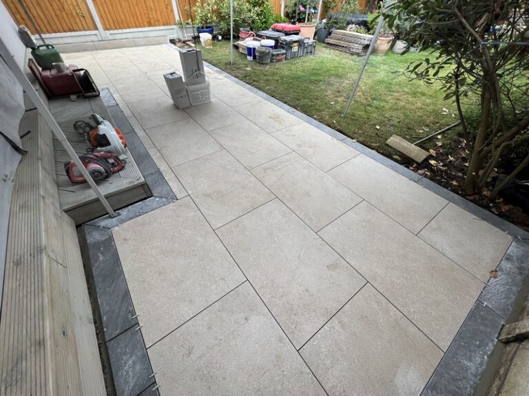 essex thurrock bradstone tatra porcelain patio dark grey border 11