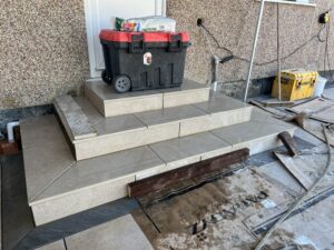 essex thurrock corringham bradstone tatra porcelain patio dark grey border 06