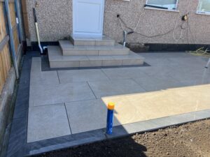 essex thurrock corringham bradstone tatra porcelain patio dark grey border 09