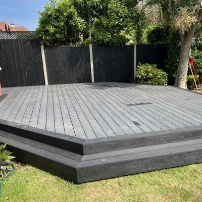 small composite decking essex garden 12